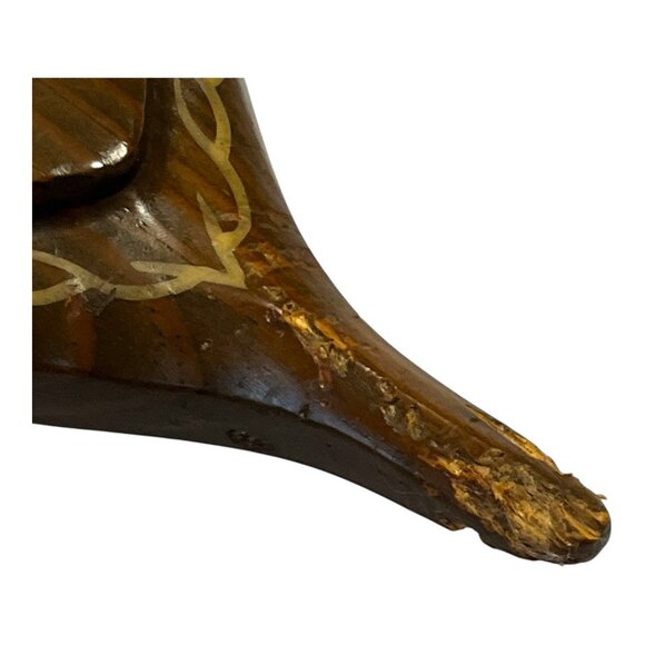 Vintage Wooden Duck Decoy – Hand-Carved by Creations by Branford – Rustic Folk A - Picture 4 of 9